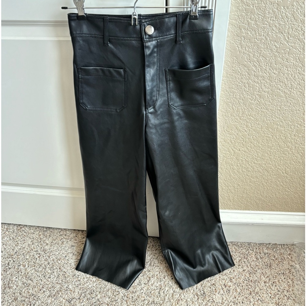 Zara Leather Pants